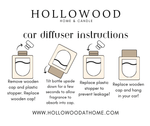 Hollowood Home and Candle - EVERYDAY CAR DIFFUSERS: SKIP LAUNDRY DAY