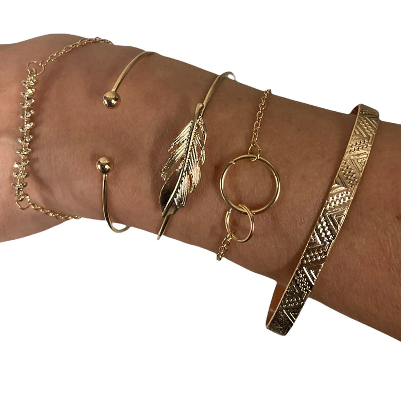 Set of 5 Curated Good Bangles