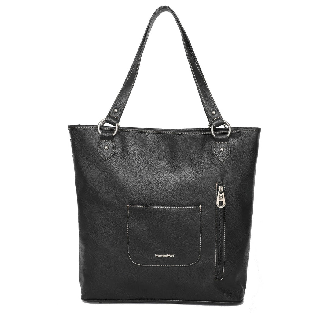 Black  & White Conceal & Carry Tote