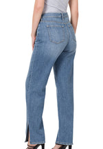 Zenana Wide leg Side Slit Jeans
