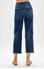 Judy Blue HW Wide Leg Crop Jean