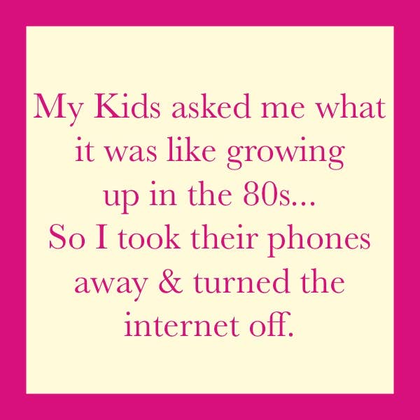 Drinks on Me - COASTER: Growing up in the 80’s