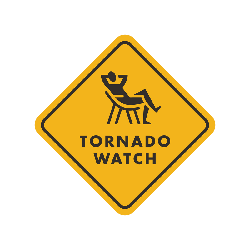 Tornado Watch Sticker