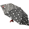 Black and white polka dot umbrella