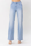 Judy Blue HW Pocket Detail Wide Leg Jean