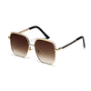 Replica Horsebit Gold-Tone Square Frame Sunglasses