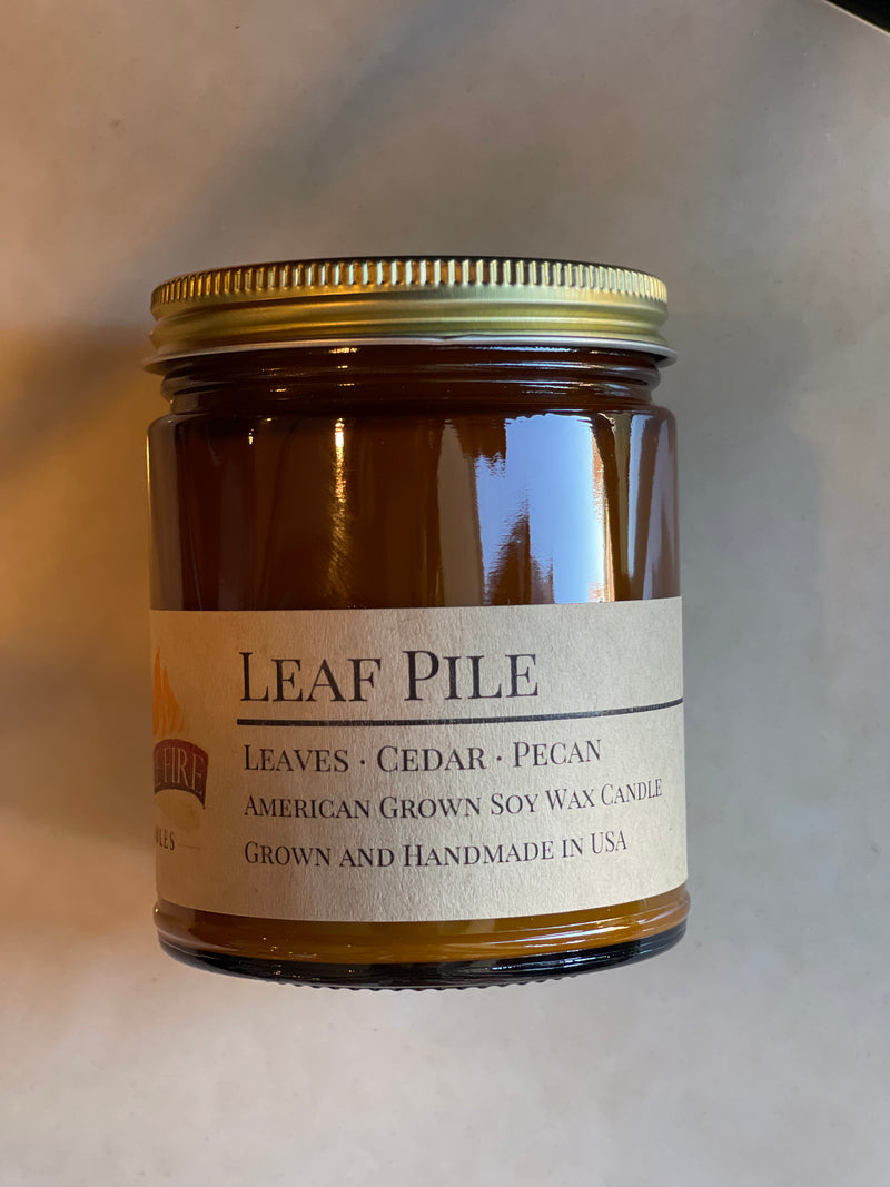 Leaf Pile Soy Candle