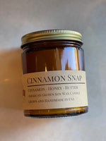 Cinnamon Snap Soy Candle