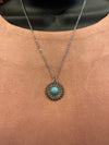 Turquoise Bead Pendant Necklaces