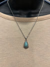 Turquoise Bead Pendant Necklaces