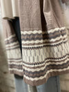 Plus Size Open Front Knit Duster in Black or Taupe