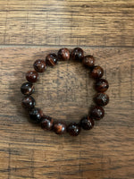 Wood & Lava Prayer Beaded Bracelets