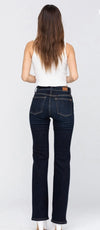 Judy Blue Mid-Rise Whiskered Bootcut Jeans