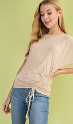 Solid Knit Round Neck Top In 3 Colors